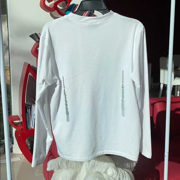 Long sleeve bicycle shirt with reflectors - Picture 2 of 4